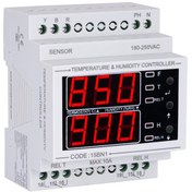 تصویر کنترل کننده دما و رطوبت شیوا امواج مدل THBN-100 