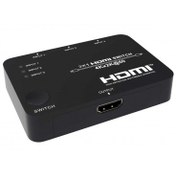 تصویر سوئيچ 3 پورت 2.0 HDMI با ریموت کنترل فرانت ا Faranet HDMI 3x1 Switch w/Remote Control Faranet HDMI 3x1 Switch w/Remote Control