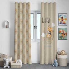 تصویر پرده اتاق کودک پسرانه کد ۰۳ 