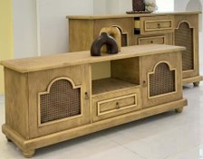 تصویر میز تلویزیون جدید چوبی آیلین 