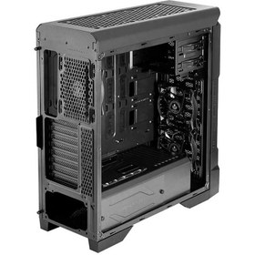 تصویر کیس کامپیوتر گرین Striker Mid Tower مشکی Green Striker Mid Tower Black Computer Case