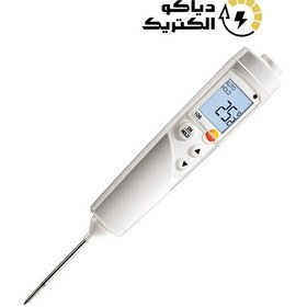 تصویر ترمومتر میله ای TESTO 106 testo 106 Food thermometer