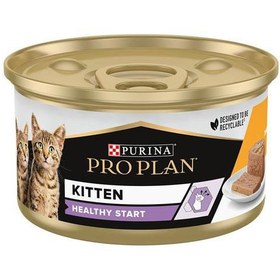 تصویر کنسرو بچه گربه پروپلن با طعم مرغ Proplan Kitten Food With Chicken وزن 85 گرم 