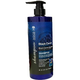 تصویر شامپو میگ بدون سولفات خاویار سیاه 780 میلی mige black caviar shampoo 780m