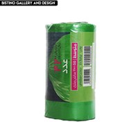 تصویر کیسه زباله بادوک سبز -تک رول بزرگ – 55*70 