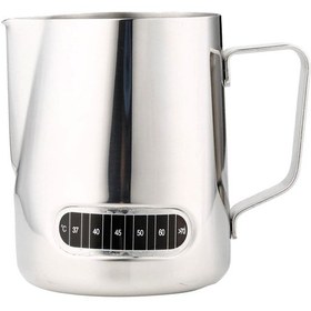 تصویر پیچر استیل 550 میل حرارتی ترمومتردار یونیک لایف UNIQUE LIFE STEEL PITCHER