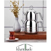 تصویر کتری و قوری کرکماز مدل A098 ظرفیت ۲ لیتر استیل ضد زنگ 