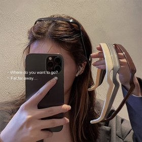 تصویر تل عینکی زنانه کد 01 مشکی 