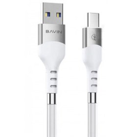 تصویر کابل 1 متری تایپ سی باوین مدل CB-196 مگنتیک Bavin CB-196 Magnetic Type-C Cable 1m