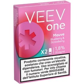 تصویر کارتریج ویو وان بلوبری و توت فرنگی (هر 1 عدد) | cartridge veev one mauve bluebery & strawbery 