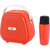 تصویر اسپیکر بلوتوثی رم و فلش خور Sing-E ZQS1338 + میکروفون Sing-E ZQS1338 Wireless Speaker WITH MICROPHONE