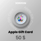 تصویر گیفت کارت اپل 50 دلاری آمریکا Apple iTunes Gift Card USA 50$