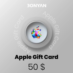 تصویر گیفت کارت اپل 50 دلاری آمریکا Apple iTunes Gift Card USA 50$