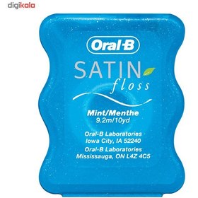 تصویر نخ دندان اورال ا Oral-B Satin Floss Oral-B Satin Floss