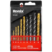 تصویر ست مته رونیکس 9 عددی مدل rh-5585 ا rh-5585 ronix rh-5585 ronix