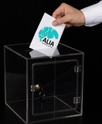 تصویر صندوق رای گیری پلکسی 