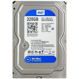 تصویر هارد دیسک WESTERN DIGITAL ظرفیت 320 گیگابایت 