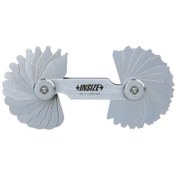 تصویر شابلون شعاع سنج اینسایز مدل 17-4801 Insize Radius gauge 4801-17