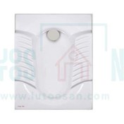 تصویر توالت زمینی طبی پارس سرام مدل کردیا 22 