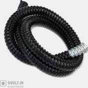 تصویر لوله فلکسیبل خرطومی فلزی روکش دار سایز11 