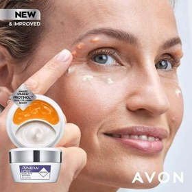 تصویر کرم دور چشم دو در یک Avon مدل Anew Lifting Dual 