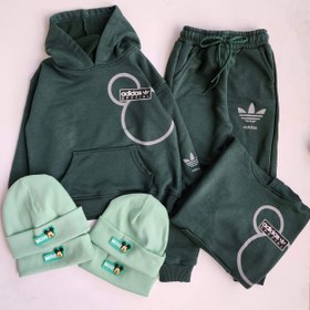 تصویر ست هودی شلوار میکی موس بچگانه 