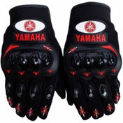 تصویر دستکش موتورسواری یاماها 