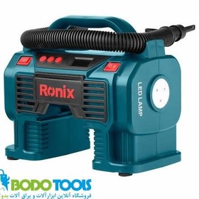 تصویر مینی کمپرسور سه کاره فندکی رونیکس با کیف مدل RH-4260B RONIX RH 4260B Mini Air Compressor