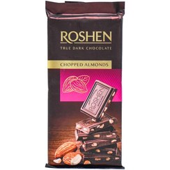 تصویر شکلات تخته ای روشن طعم بادام 85 گرم 