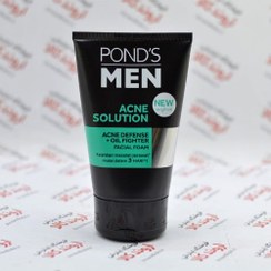 تصویر فوم شستشو صورت مردانه پوندز Pond’s مدل Acne Solution 