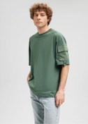 تصویر تی شرت فاق نرمال آستین استاندارد راسته مردانه | ماوی Mavi 611958 