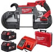 تصویر اره نواری / برش عمیق 18ولت شارژی میلواکی مدل M18CBS125-502C 