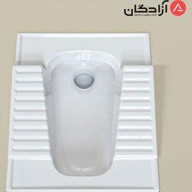 تصویر توالت ایرانی لاندیس چینی کرد CHINI-KORD-LANDIS-GROUND-TOILET