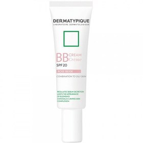 تصویر ضد آفتاب BB درماتیپیک Spf 20 رز بژ حجم 30 میلی لیتر 