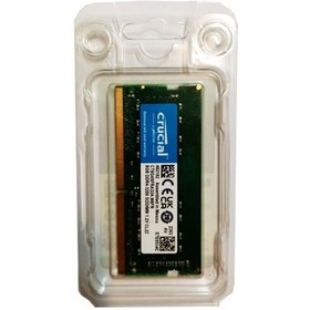 تصویر رم لپ تاپ DDR4 تک کاناله 3200 مگاهرتز CL22 کروشیال مدل CT8 ظرفیت 8 گیگابایت Crucial 8GB DDR4 3200MHZ 1.2V Laptop Memory