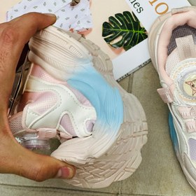 تصویر کتونی دخترانه کرومی چراغدار سایز ۳۱ تا ۳۶ 