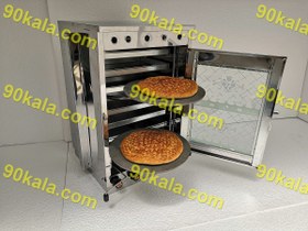 تصویر تنورگازی استیل 6سینی 