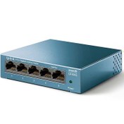 تصویر سوئیچ 5 پورت گیگابیتی و دسکتاپ تی پی لینک مدل LS105G ا TP-Link LS105G 5-Port 10/100/1000Mbps Desktop Network Switch TP-Link LS105G 5-Port 10/100/1000Mbps Desktop Network Switch
