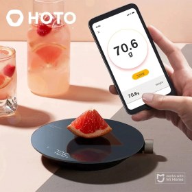 تصویر ترازو آشپزخانه هوشمند شیائومی Hoto Smart Kitchen Scale Hoto Smart Kitchen Scale QWCFC001