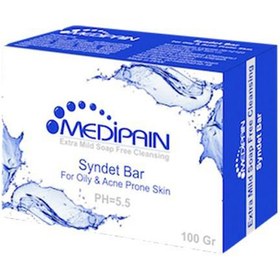 تصویر پن (شوینده غیر صابونی) پن پوست چرب مدیپن Medipain Oily And Acne Prone Skin Syndet bar