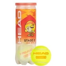تصویر توپ تنیس بچه گانه هد نارنجی استیج 2 | Stage 2 Orange Ball - 3 عددی Head Stage 2 Orange Ball | 578423