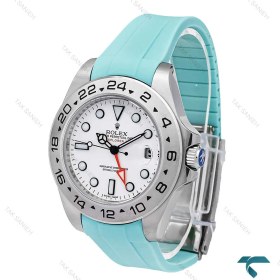 تصویر ساعت مردانه رولکس Explorer 2 بند رابر تیفانی Rolex-6604-G 