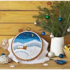 تصویر کارگاه گلدوزی 17 سانت گرد ژله ای 