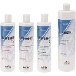 تصویر مواد فر دائم کیت دو آکوارلی 500 میل (موهای آسیب‌دیده) Aquarely Proshape waveself