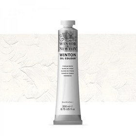 تصویر رنگ روغن 200 میل وینزور وینتون Titanium White 40 