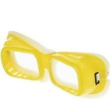 تصویر عینک ایمنی ابری تک پلاست 