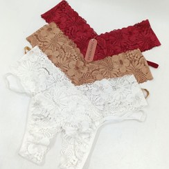 تصویر شورت زنانه فاق باز گیپوری (شورت توری فانتزی و راحت زنانه) 