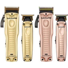 تصویر ست ماشین‌اصلاح و خط‌زن رزگلد بابلیس‌پرو (Lo-ProFX Gold ) BaBylissPro Lo-ProFX Rose Gold Clipper & Trimmer Set FXHOLPKLP-RG