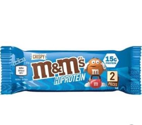 تصویر پروتئین بار شکلاتی کریسپی ام ان ام دو عددی (۵۲ گرم) m&m m&m