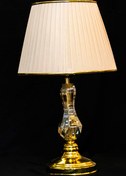 تصویر آباژور رومیزی کریستالی کد 22 - کلاهک Crystal table lamp code 22